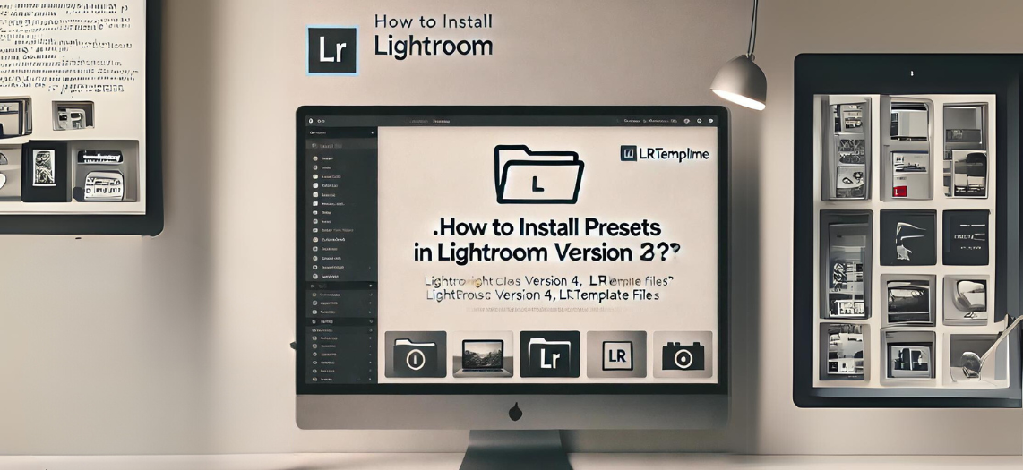 How to install presets in Lightroom Classic Version 4,5,6 (.LRTEMPLATE Files)?